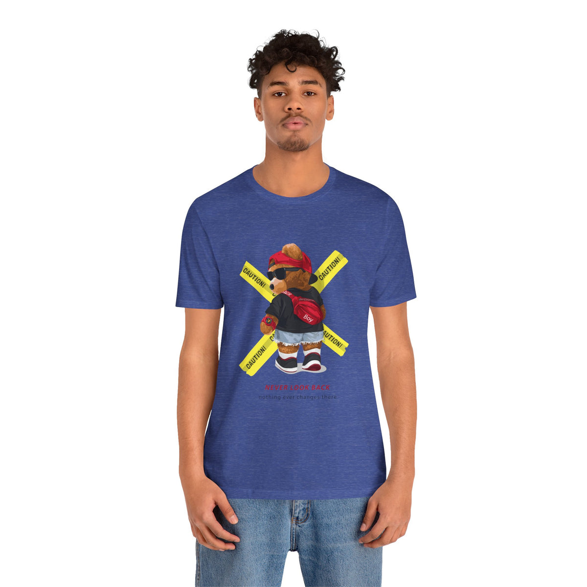 Teddy Bear 'Never Look Back' Graphic Tee