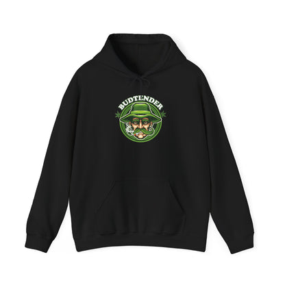 Budtender Graphic – Retro Smoking Stoner Hooded Sweatshirt