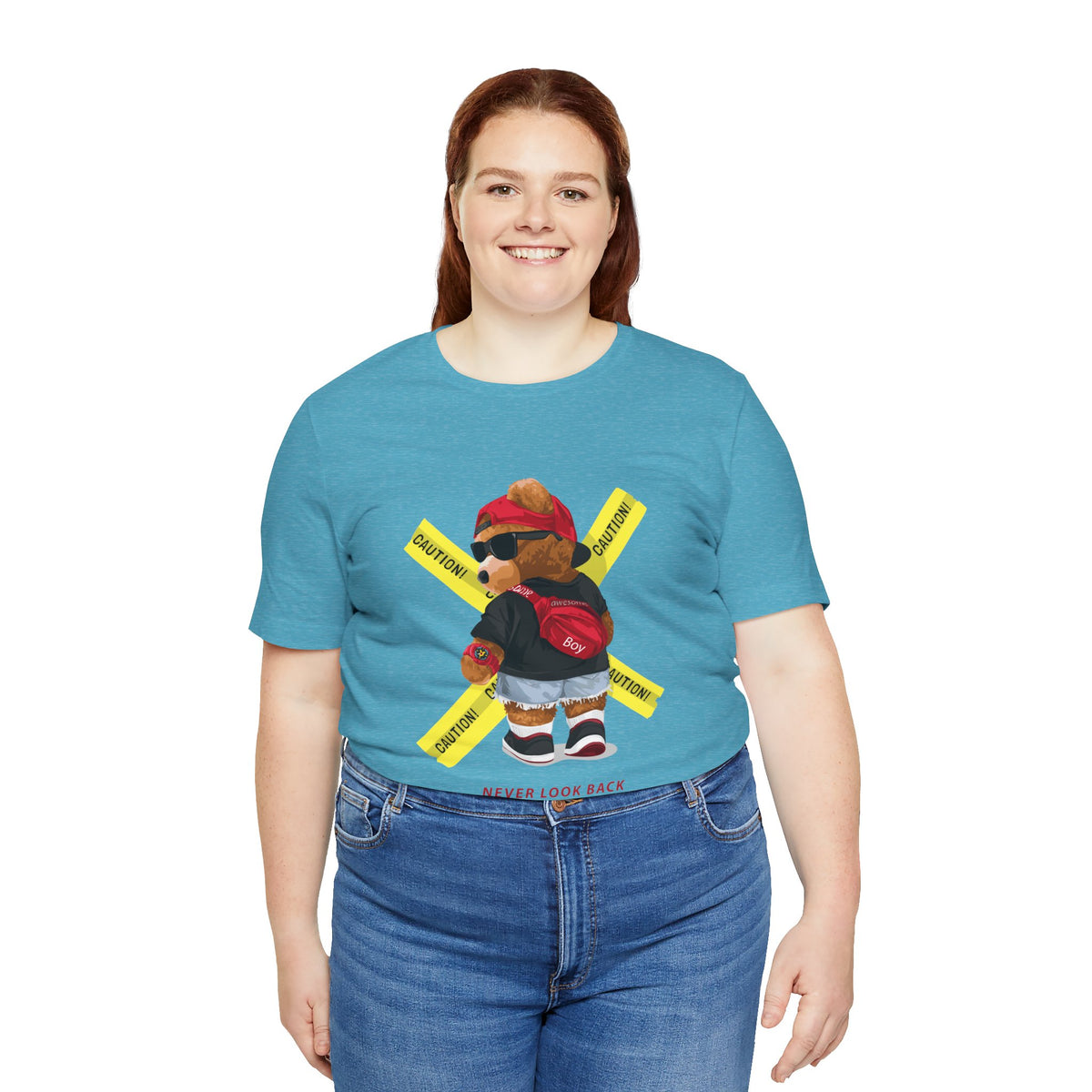 Teddy Bear 'Never Look Back' Graphic Tee