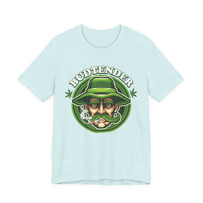 Budtender Graphic Tee – Retro Smoking Stoner Design