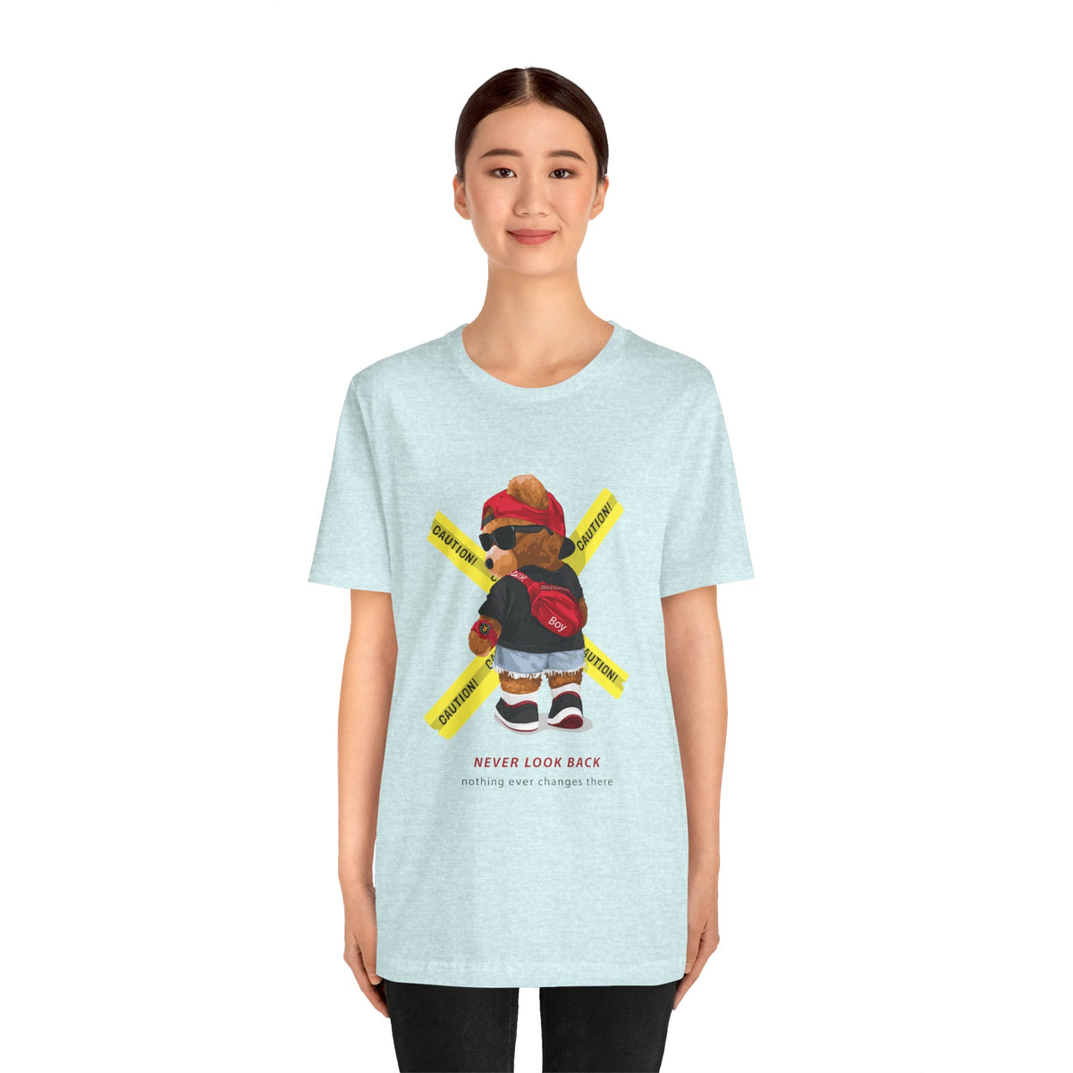 Teddy Bear 'Never Look Back' Graphic Tee