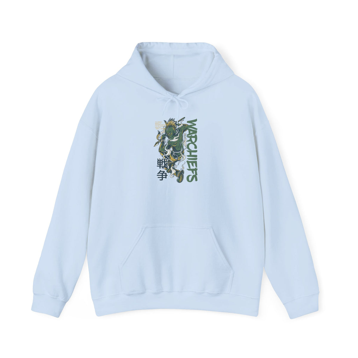 Warchiefs Dragon Hoodie – Asian-Inspired Warrior Graphic Sweatshirt
