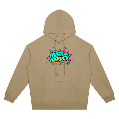 Success Is a Habit Two Sided Graphic Drop Shoulder Hoodie