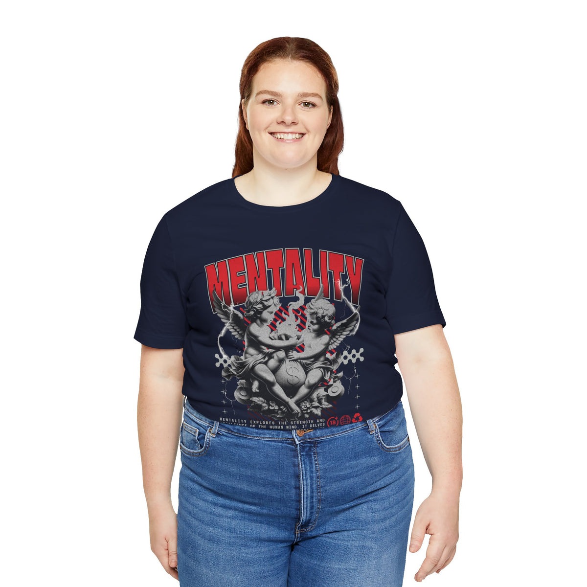Mentality Graphic Tee — Vintage Cherub Skate Art Shirt