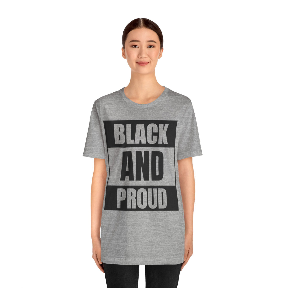 Black and Proud T-Shirt — Bold Black Empowerment Tee