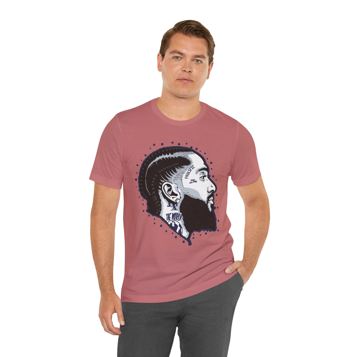 NIP HUSSLE PROLIFIC HIP HOP ARTIST GRAPHIC T SHIRT