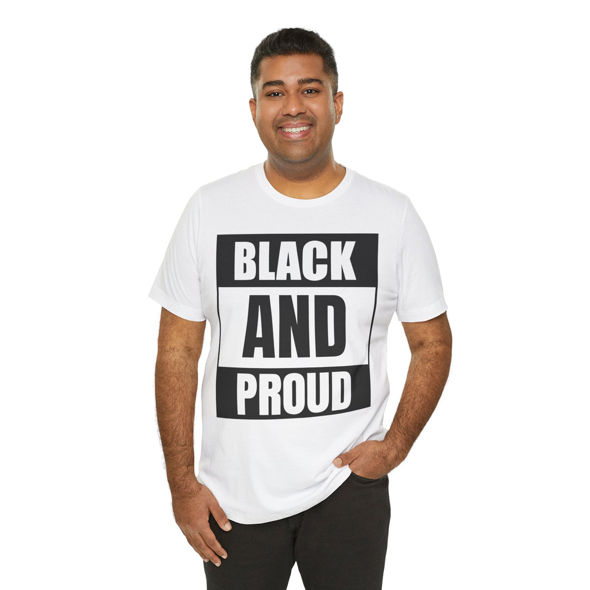 Black and Proud T-Shirt — Bold Black Empowerment Tee