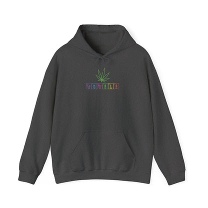 Minimalist Pastel Tarot Hoodie — "Chill" Crystal Grid Graphic