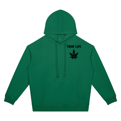 Money Mindset Discipline Two-Sided Graphic Hoodie