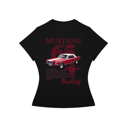 MUSTANG 65TH Red convertible T-Shirt