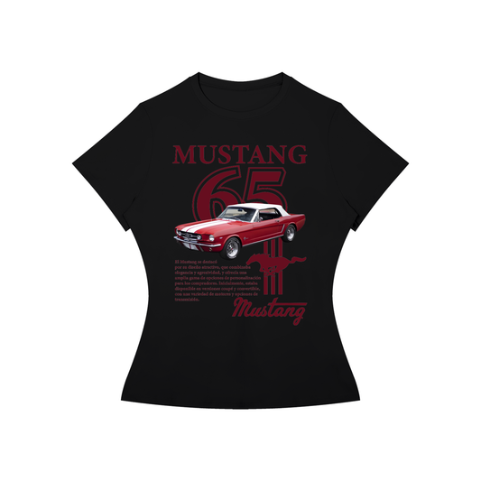 MUSTANG 65TH Red convertible T-Shirt