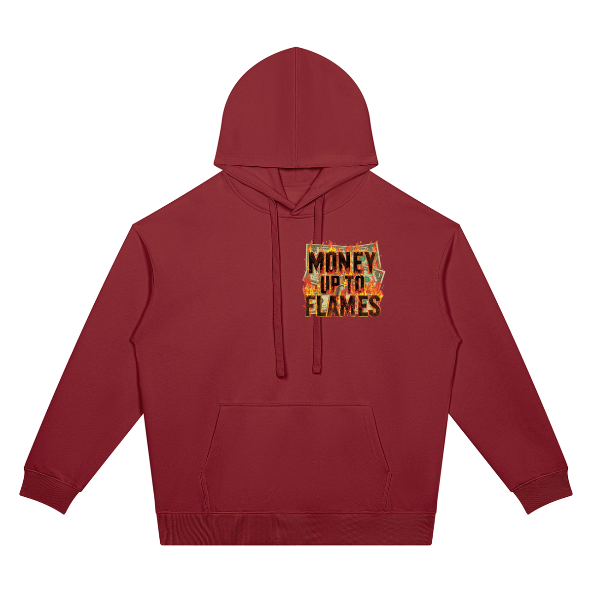 Money Talks, Wealth Whispers Two-Sided Graphic Hoodie