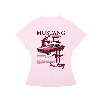 MUSTANG 65TH Red convertible T-Shirt