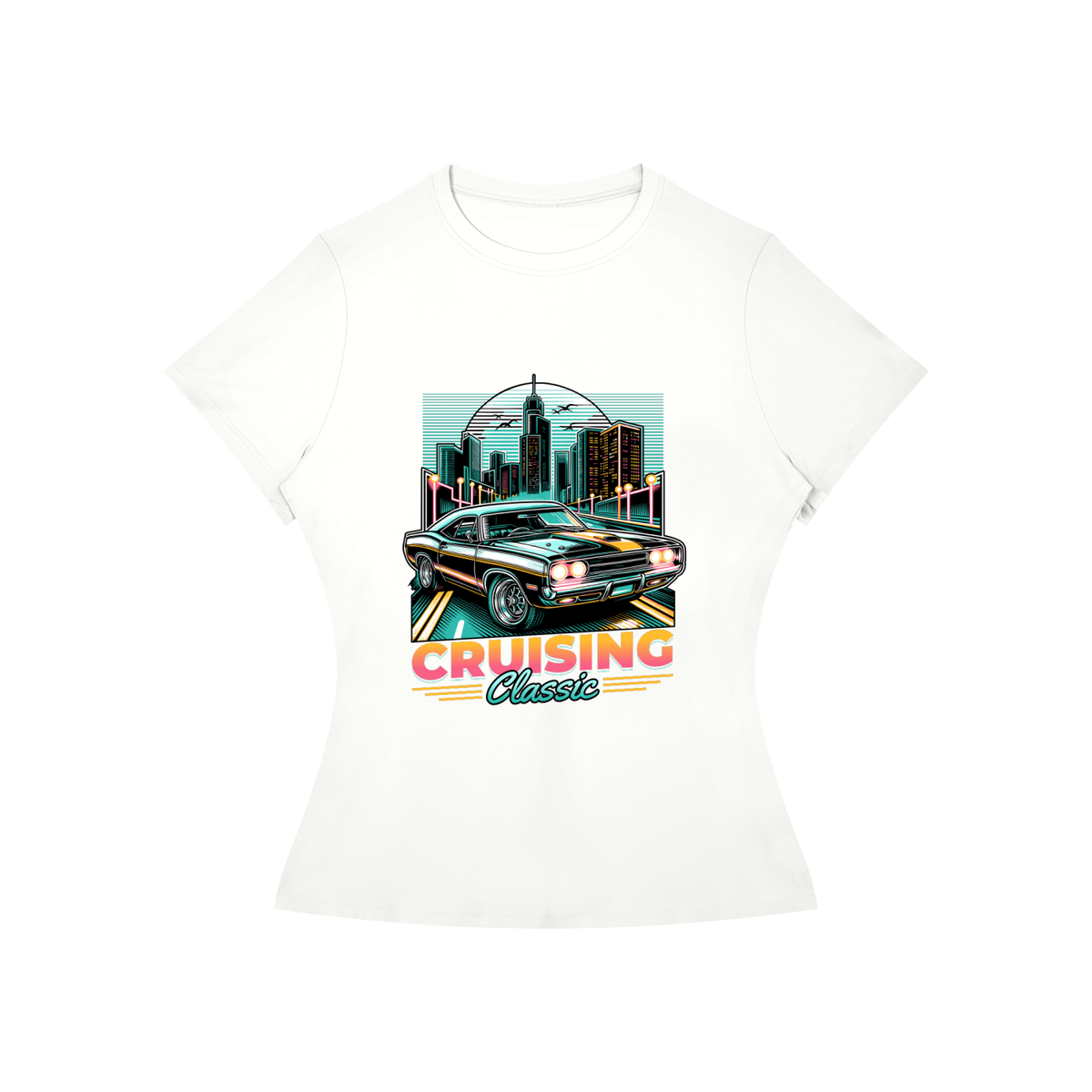 Cruising Classic Women’s Slim-Fit Graphic Tee
