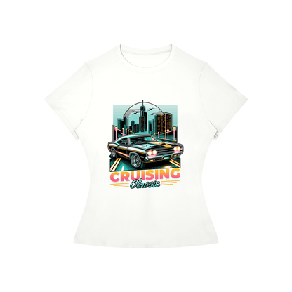 Cruising Classic Women’s Slim-Fit Graphic Tee
