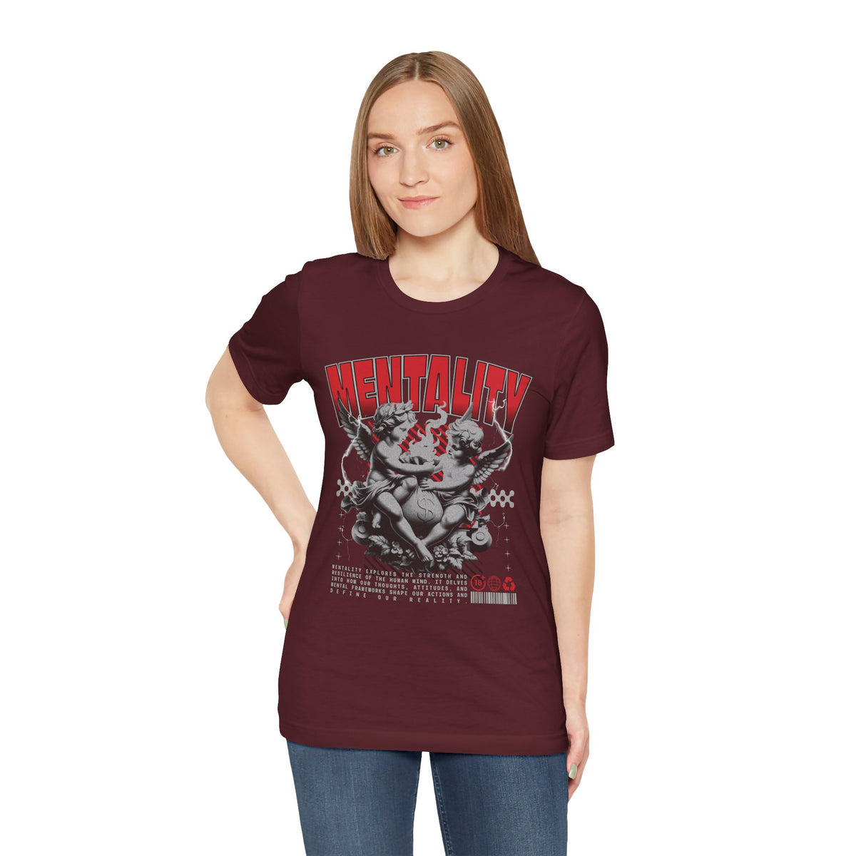 Mentality Graphic Tee — Vintage Cherub Skate Art Shirt