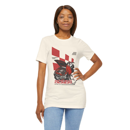 JDM Demon Street Racing T‑Shirt — Retro Car Anime Graphic Tee