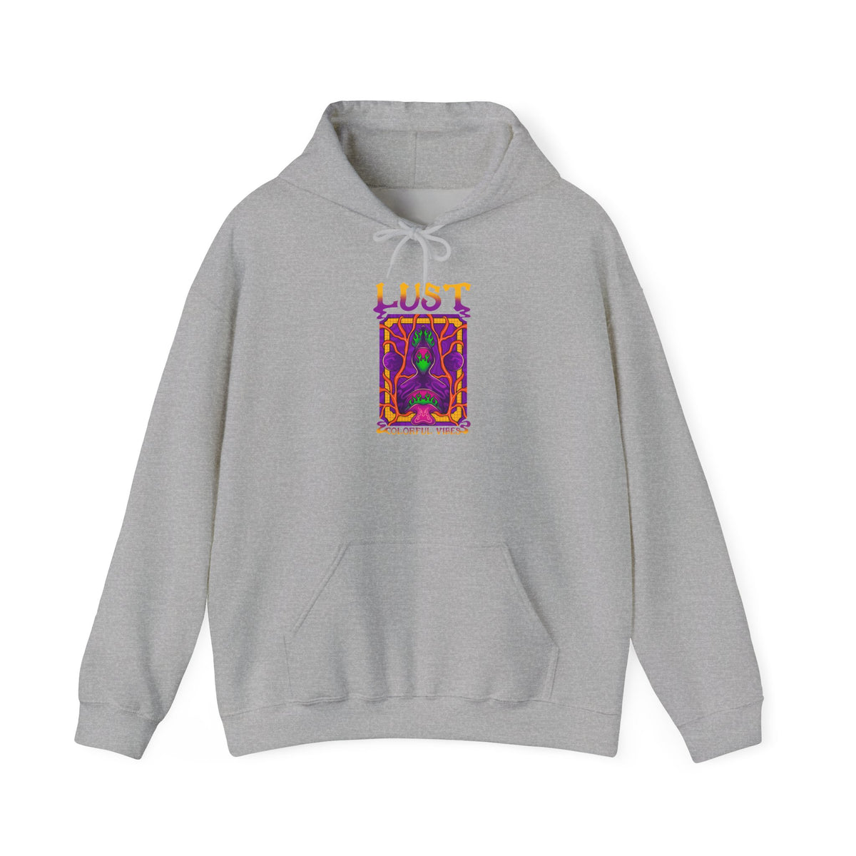 Lust Tarot Hoodie — Psychedelic Arcana Graphic Pullover