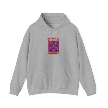 Lust Tarot Hoodie — Psychedelic Arcana Graphic Pullover