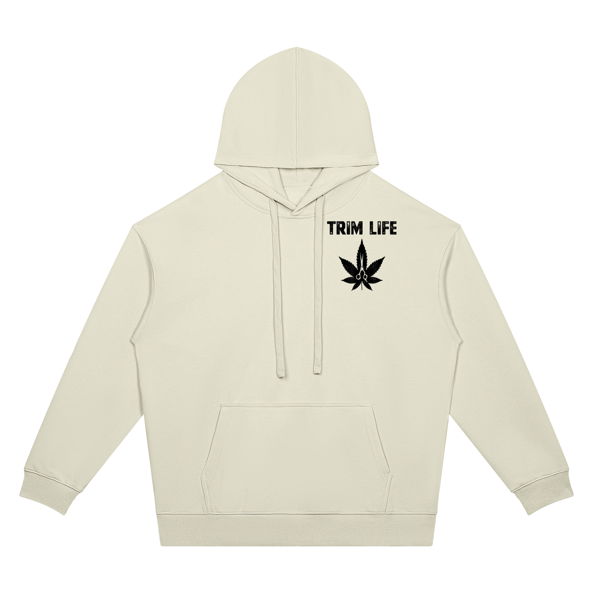 Money Mindset Discipline Two-Sided Graphic Hoodie