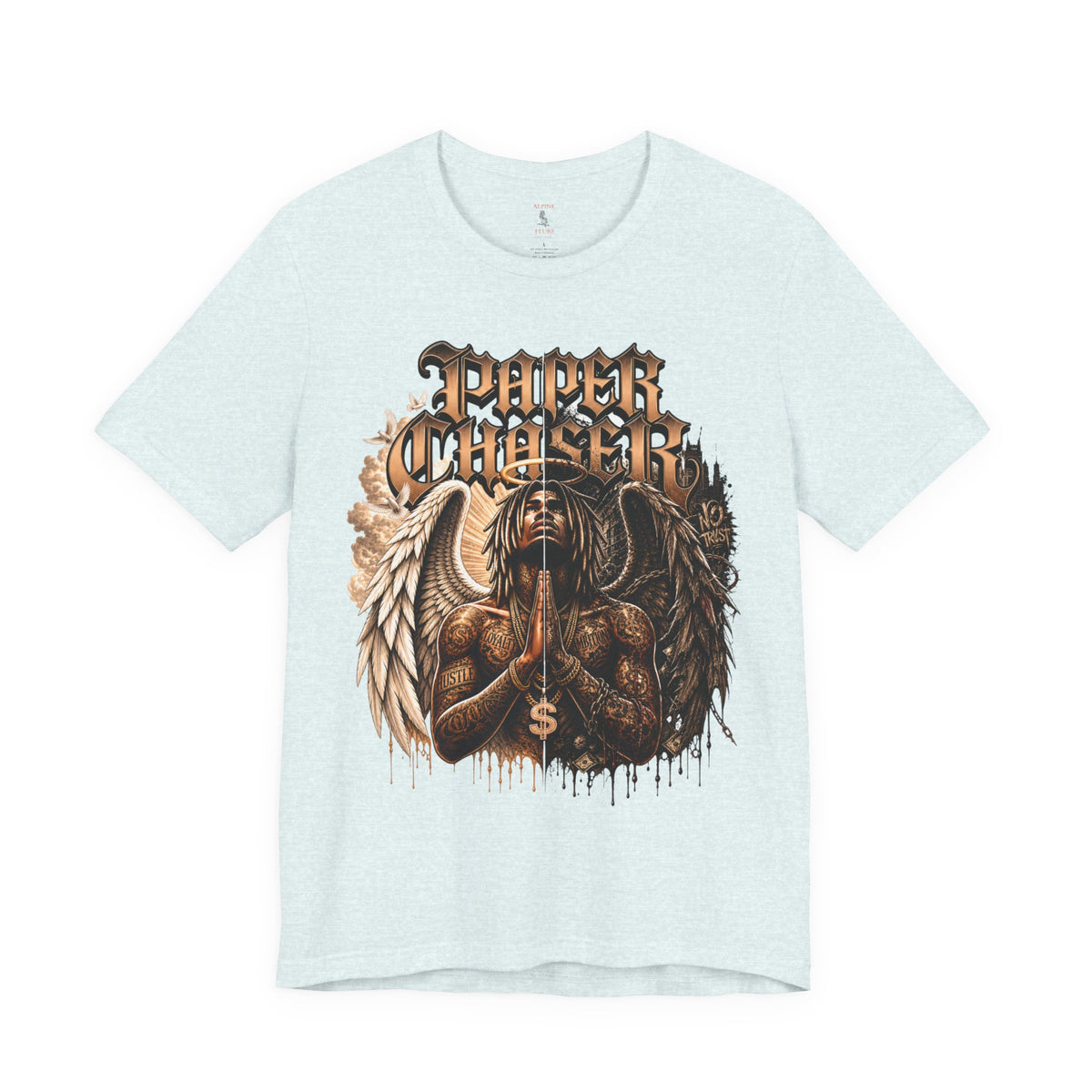 Graphic Tee — Praying Angel Warrior Design