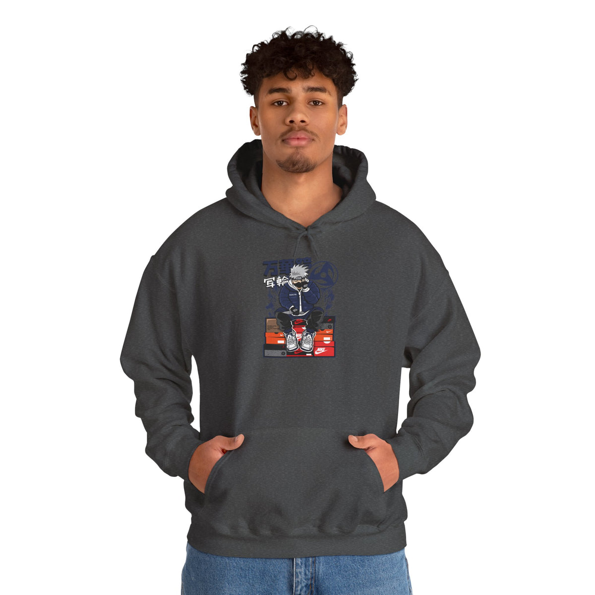 Hustlin Kakashi Sneaker Collector Hooded Sweatshirt