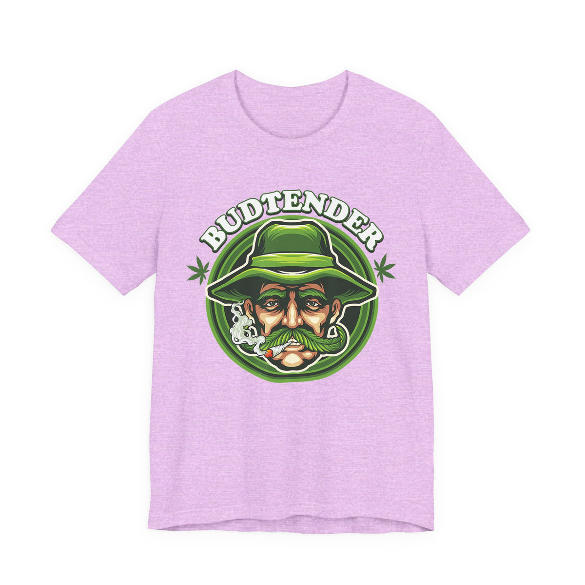 Budtender Graphic Tee – Retro Smoking Stoner Design