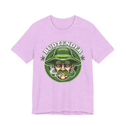 Budtender Graphic Tee – Retro Smoking Stoner Design