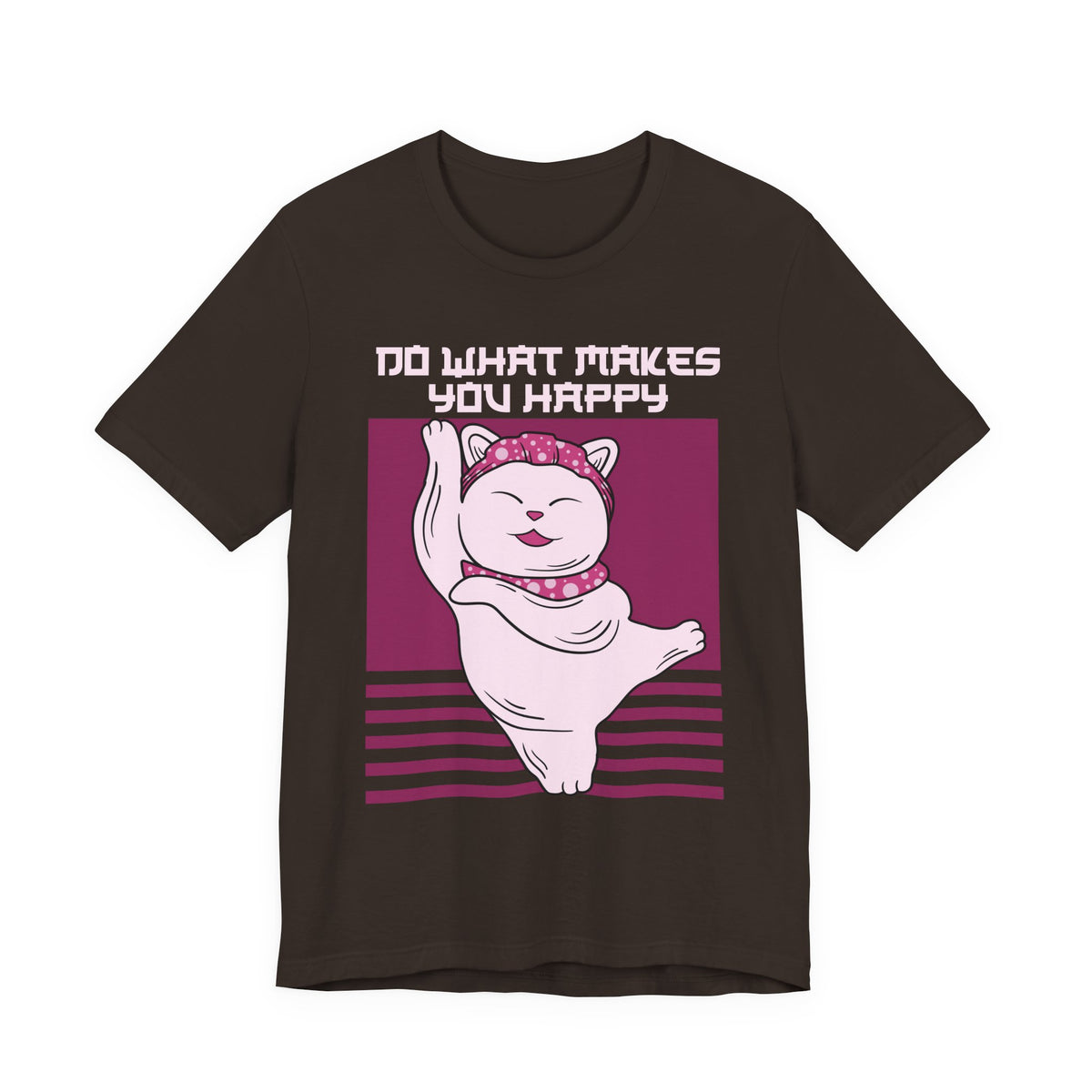 Do What Makes You Happy Cat Tee