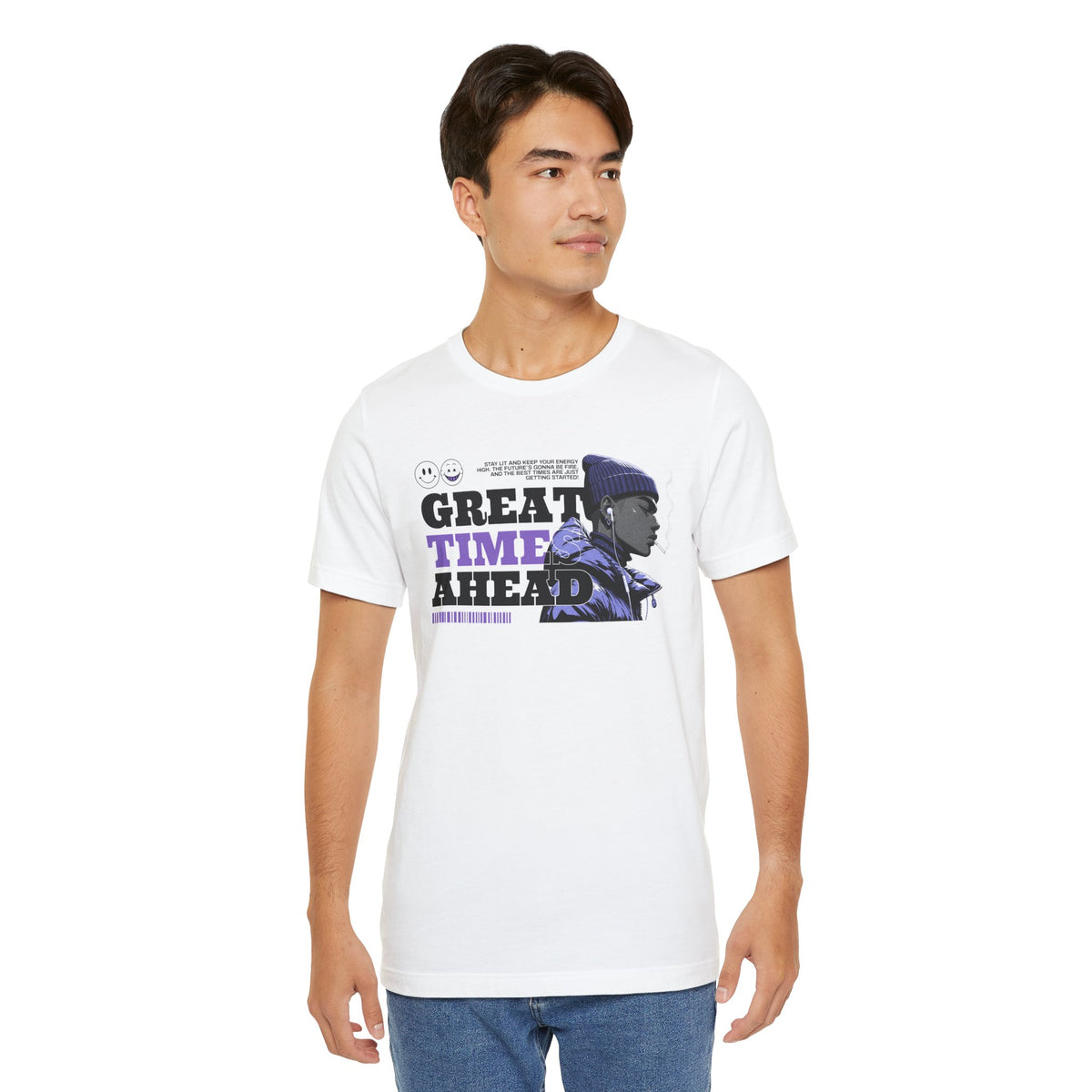 Great Times Ahead Graphic Tee — Motivational Streetwear T‑Shirt