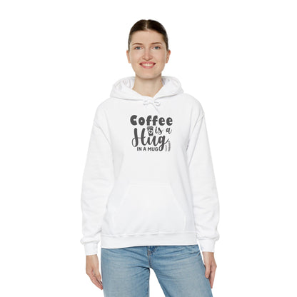 Coffee Is a Hug Hoodie – Cozy Coffee Lover Pullover