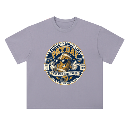 Payday Football Graphic Drop Shoulder Tee