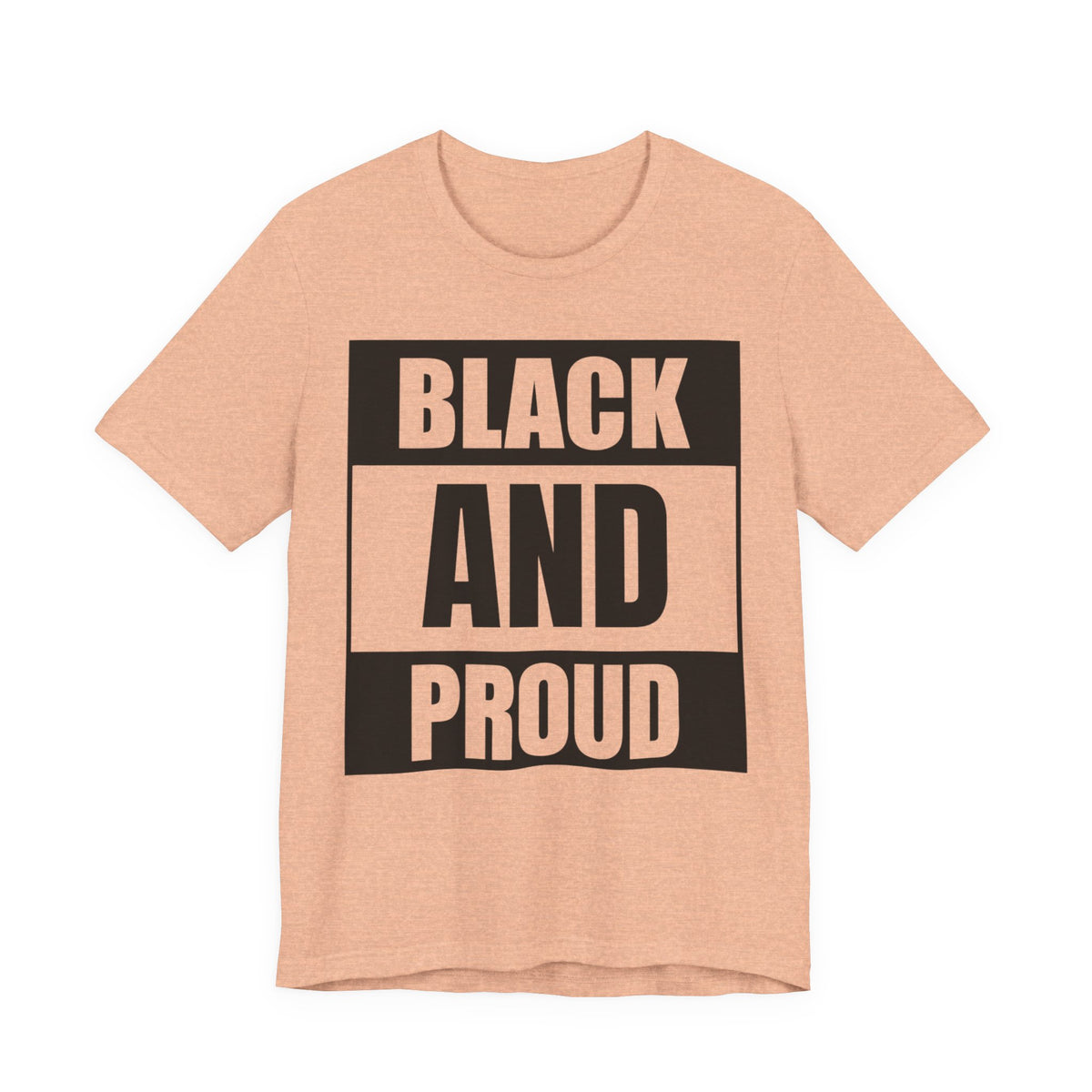 Black and Proud T-Shirt — Bold Black Empowerment Tee