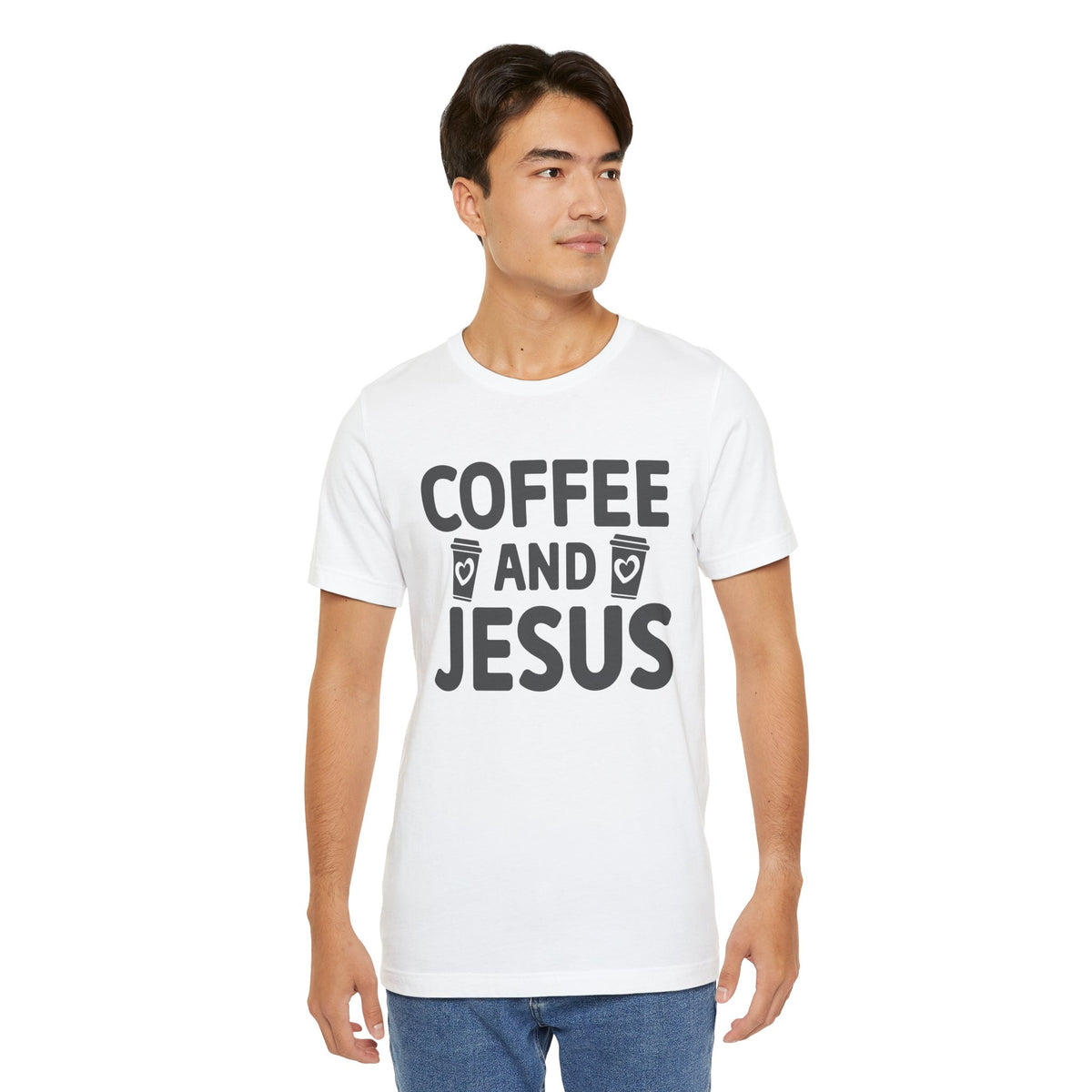 Coffee and Jesus T-Shirt — Christian Faith Graphic Tee