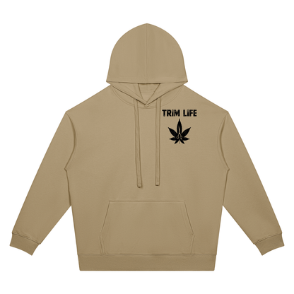 Money Mindset Discipline Two-Sided Graphic Hoodie