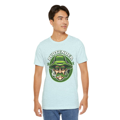 Budtender Graphic Tee – Retro Smoking Stoner Design