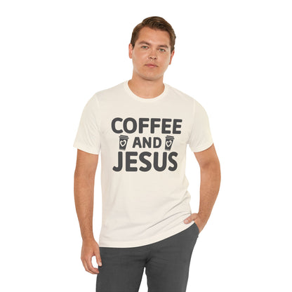 Coffee and Jesus T-Shirt — Christian Faith Graphic Tee