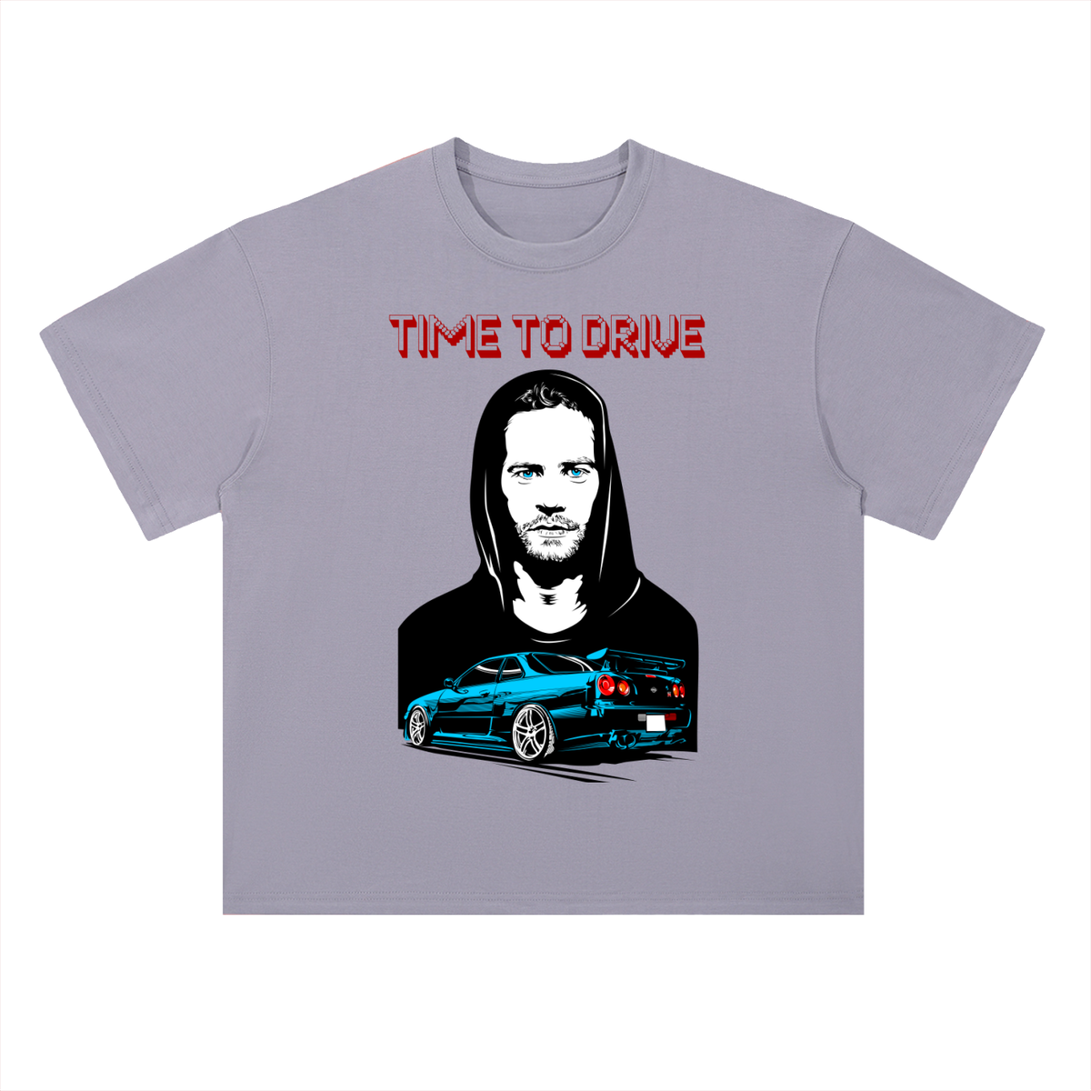 Paul Walker Skyline Cotton Graphic Tee