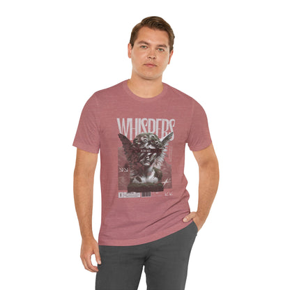 Whispers Angel Tee — Vintage Cherub Graphic T-Shirt