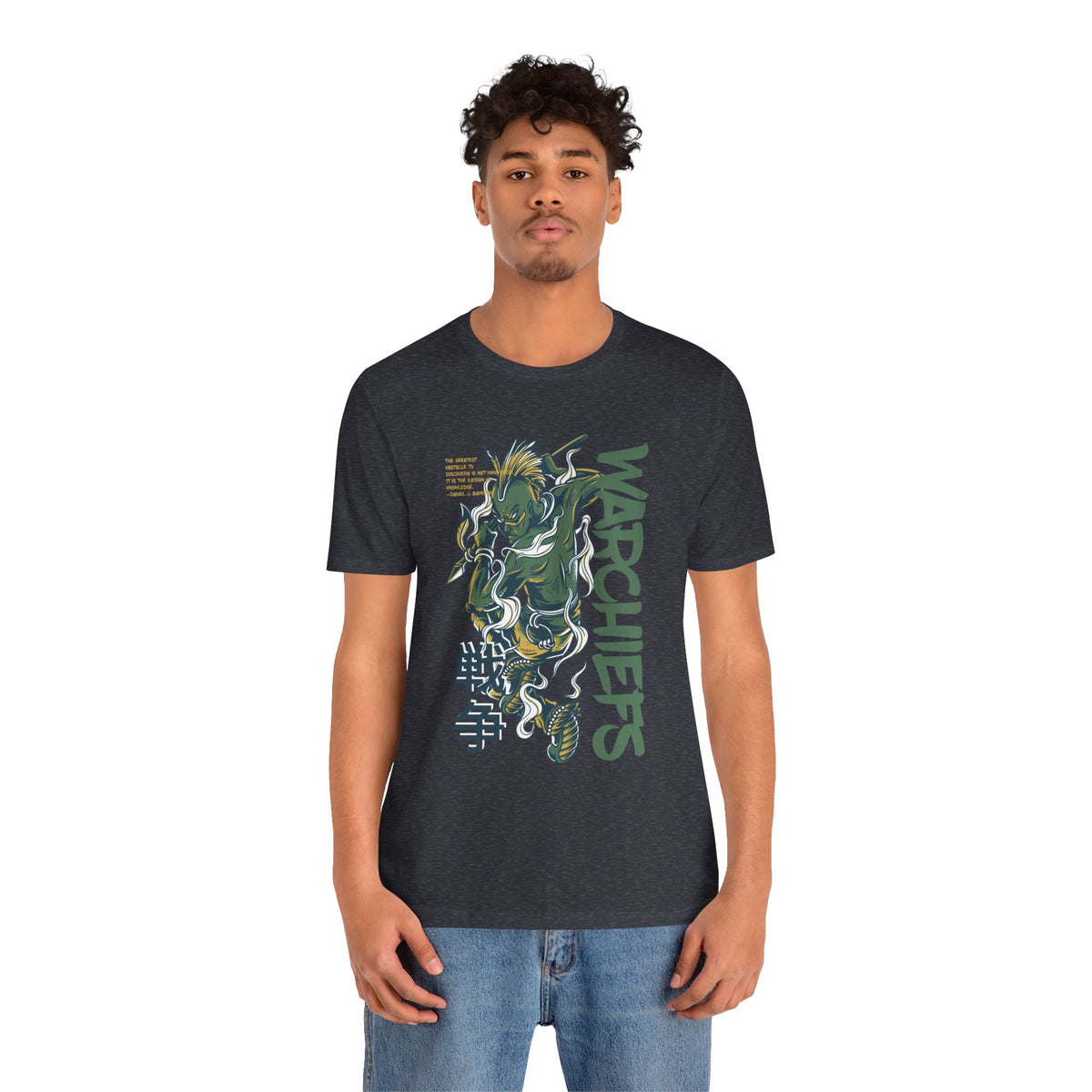 Marchiefs Warrior Tee — Japanese-Style Ninja Graphic Shirt