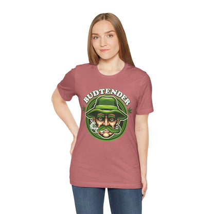 Budtender Graphic Tee – Retro Smoking Stoner Design