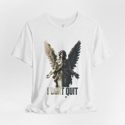 Angel Graphic Tee — 'The Last Angel' Illustrated Short Sleeve Shirt