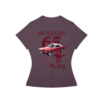 MUSTANG 65TH Red convertible T-Shirt