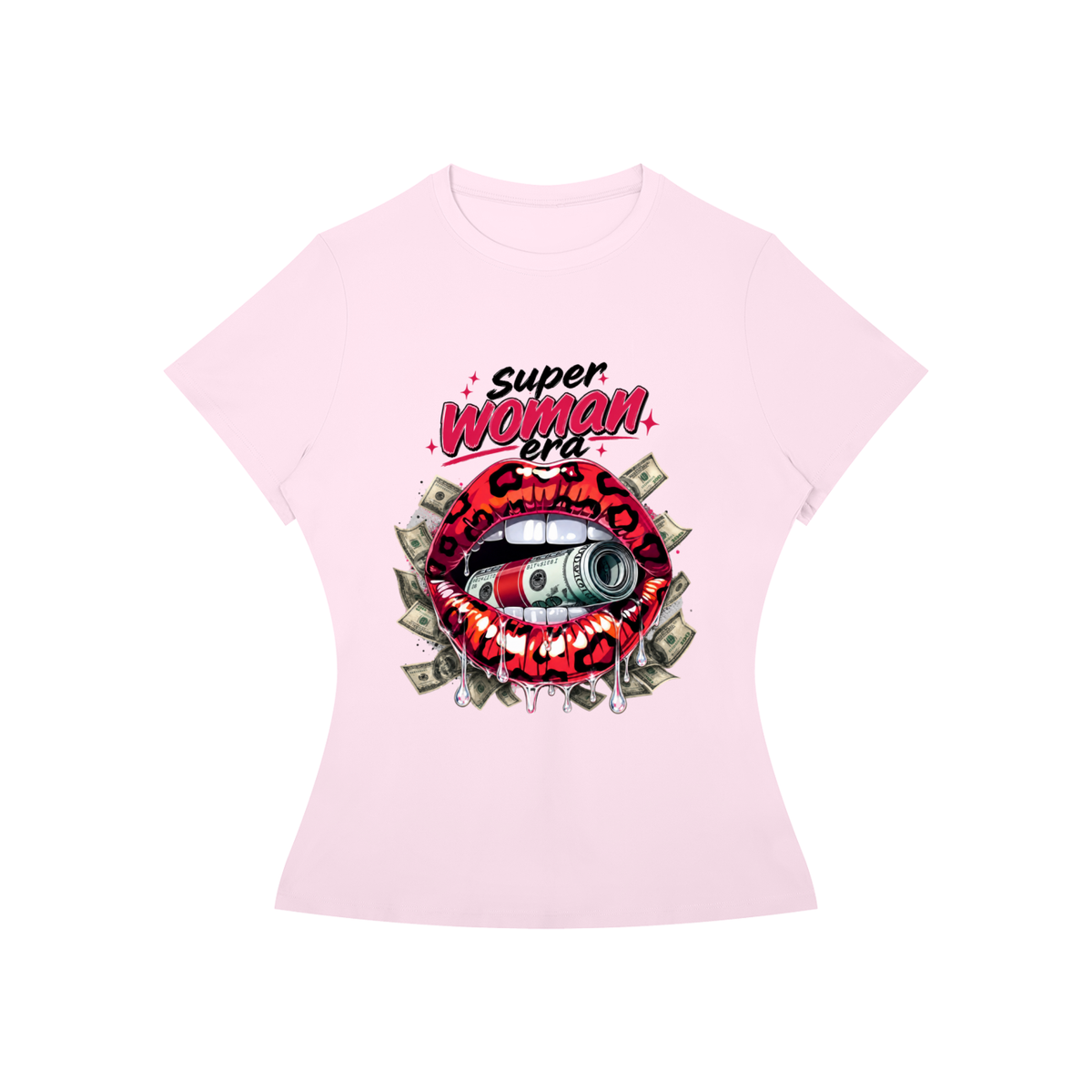 Super Woman Era Lips Women’s Graphic Tee