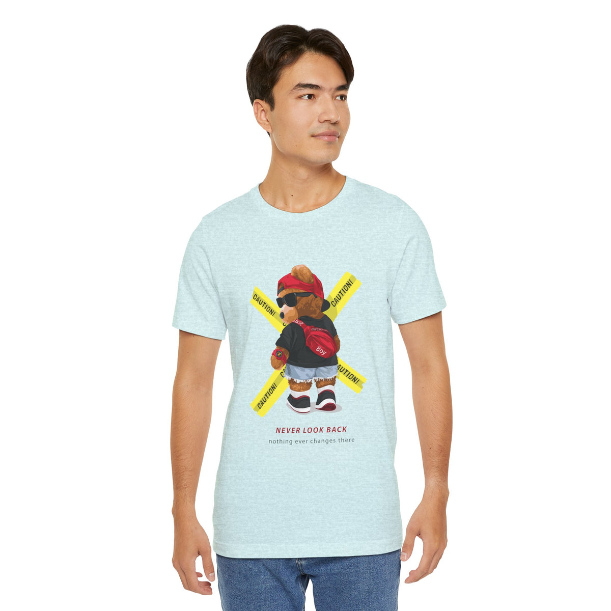 Teddy Bear 'Never Look Back' Graphic Tee