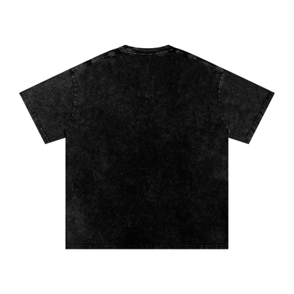 Time Is Money Snow-Washed Cotton Graphic Tee