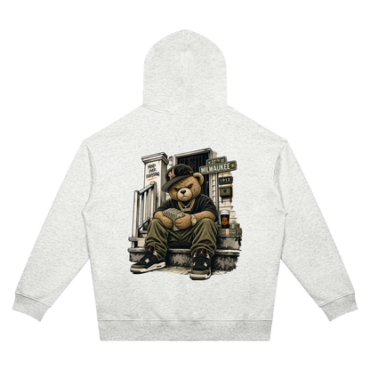 Milwaukee Bear Two-Sided Graphic Hoodie