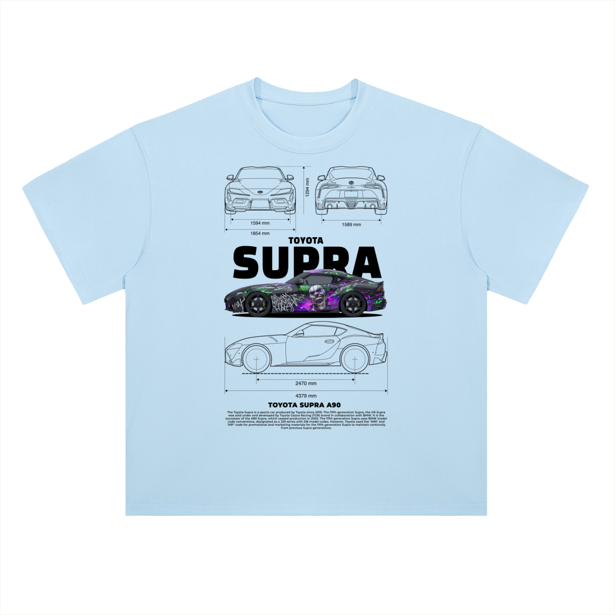Toyota Supra A90 Cotton Graphic Tee