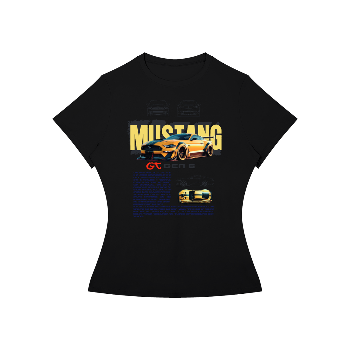 Ford Mustang GT Gen 5 Women’s Slim-Fit Tee