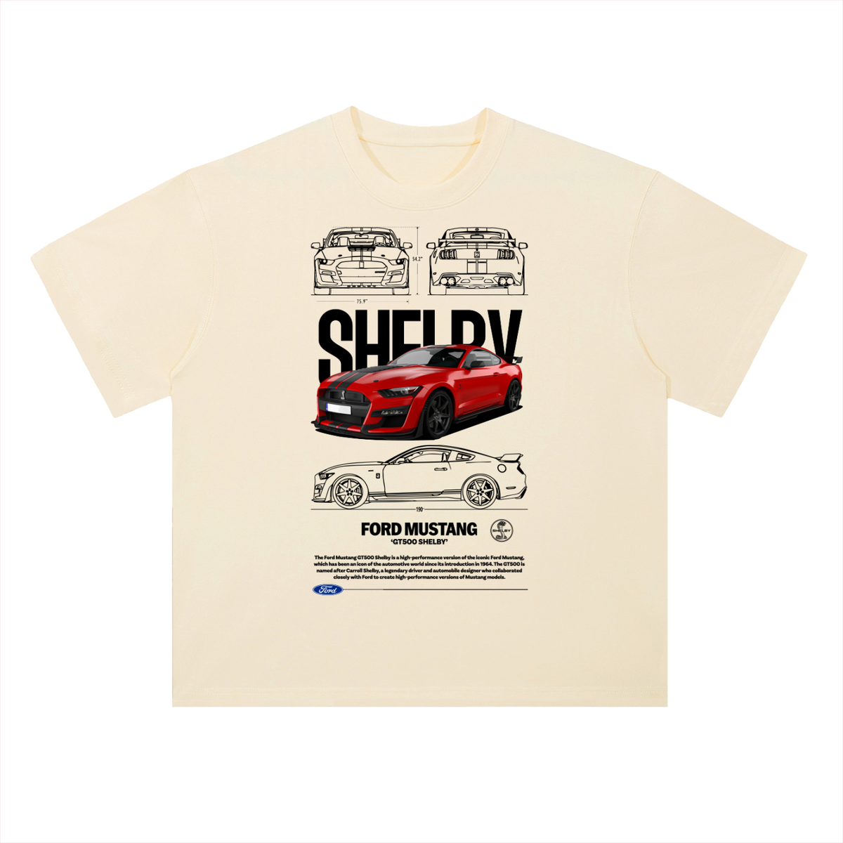 SHELBY MUSTANG GT 500 T-Shirt
